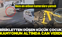 Küçük çocuğun acı ölümü! Geriye ayakkabısı ve ezilen bisikleti kaldı