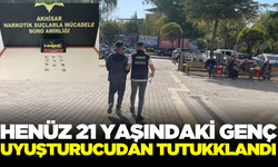 Manisa’da 21 yaşındaki genç uyuşturucudan tutuklandı