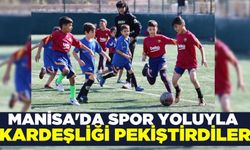 Manisa'da çocuklara spor eğitimi verildi!