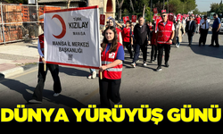 Manisa'da "Dünya Yürüyüş Günü" etkinliği