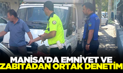 Manisa'da emniyet ve zabıtadan ortak denetim