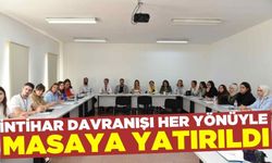 Manisa'da İntihar Davranışı ve Psikososyal Müdahaleler Çalıştayı Düzenlendi