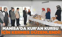 Manisa'da Kur'an Kursu için kermes düzenlendi