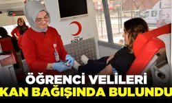 Manisa'da Öğrenci Velileri Kan Bağışına Koştu