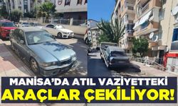 Manisa'da okul çevrelerindeki atıl vaziyetteki araçlar kaldırılıyor!