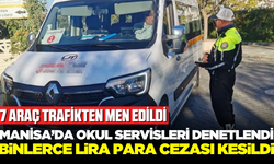 Manisa'da okul servis araçları denetlendi!