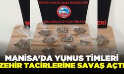 Manisa'da polisten kaçtı! Attığı uyuşturucuyla yakalandı