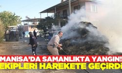 Kula'da korkutan yangın!