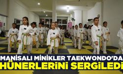 Geleceğin Taekwondocuları kuşak sınavında hünerlerini sergiledi