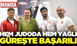 Manisalı sporcu, Hem judo hem yağlı güreşte başarı kazandı