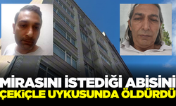 Miras yüzünden abisini öldürdü