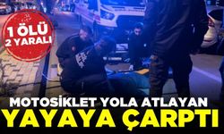 Yola atlayan zihinsel engelli adam kazaya sebep oldu: 1 ölü 2 yaralı