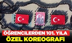 Yüzlerce öğrenciden 29 Ekim Cumhuriyet Bayramı'na özel koreografi