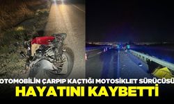 Otomobil motosiklete çarptı: 1 ölü