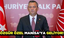 Özgür Özel Manisa'ya Geliyor!