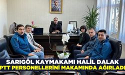 PTT Şubesinden Sarıgöl Kaymakamı Halil Dalak'a ziyaret!