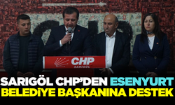 Sarıgöl CHP İlçe Örgütü'nden Esenyurt Belediye Başkanına Destek