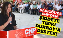 Sarıgöl'de CHP'den Kadına Şiddete Tepki