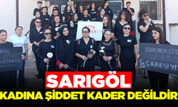 Sarıgöl'de 'Kadına Şiddet Kader Değildir' programı düzenlendi