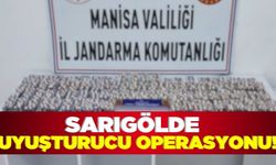 Sarıgöl'de uyuşturucu operasyonu!