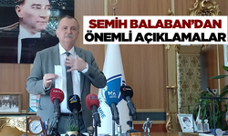 Semih Balaban'dan önemli açıklamalar