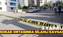 Silahlı kavgada 3 kişi yaralandı!