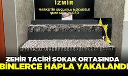 İzmir'de 26 bini geçkin hapla sokak ortasında yakalandı