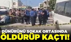 Sokak ortasında cinayet! Dünürünü tabancayla vurarak öldürdü