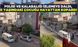 Sürücünün dikkatsizliği 6 yaşındaki çocuğun canına mal oldu!