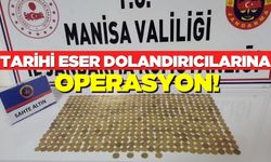 Salihli'de tarihi eser dolandırıcılığına baskın!