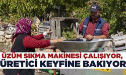 Üzüm Sıkma Makineleriyle 1 günlük iş 1 saatte bitiyor!