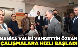 Vali Özkan'dan hızlı başlangıç!