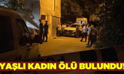 Yaşlı kadın, oğlu tarafından ölü bulundu