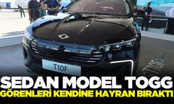 Yeni model sedan TOGG ilk kez görücüye çıktı