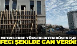 3. kattan asansör boşluğuna düşen işçi can verdi