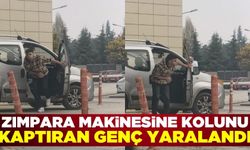 Zımpara makinesini koluna kaptıran 22 yaşındaki genç işçi yaralandı