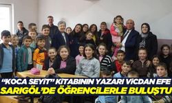 Yazar Vicdan Efe Sarıgöl'de öğrencilerler buluştu