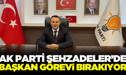 AK Parti Şehzadeler İlçe Başkanı Özyiğit Görevi Bırakıyor