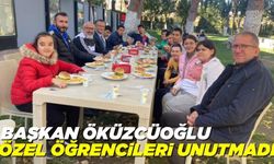 Başkan Öküzcüoğlu özel öğrencilerle bir araya geldi