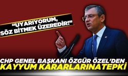 CHP Genel Başkanı Özgür Özel, kayyum kararlarıyla ilgili açıklama yaptı!