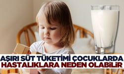 Çocuklarda aşırı süt tüketimine dikkat! Hastalıklara yol açabilir