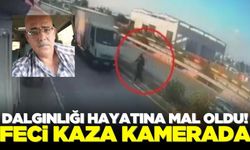 Yolun karşısına geçmeye çalışırken hızla gelen kamyonetin kasasına çarptı