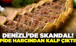 Denizli'de pide harcından kalp çıktı!