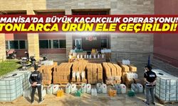 Manisa'da Büyük Kaçakçılık Operasyonu: 171 Gözaltı, Tonlarca Kaçak Mal Ele Geçirildi