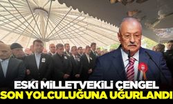 Eski milletvekili Yüksel Çengel cenaze namazının ardından toprağa verildi