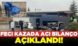 Yolcu otobüsünün devrilerek takla attığı kazada bilanço açıklandı!