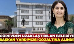 Görevden uzaklaştırılan Tunceli Belediye eski Başkan Yardımcısı gözaltına alındı