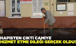 Geçmişte her gün destelerce paraya sahip olan adam hapisten çıkınca kendini camiye hizmete adadı