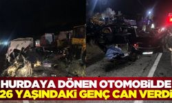 Bilecik'te kepçeye çarpan otomobil sürücüsü yaşamını yitirdi