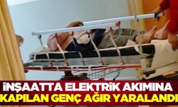 İnşaat işçisi taşıdığı malzemelerin yüksek gelirim hattına değmesi sonucu ağır yaralandı